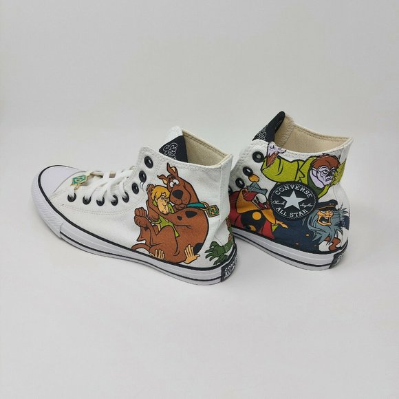NEW Converse CTAS Scooby Doo Hi Mens Womens Multi - Picture 7 of 11